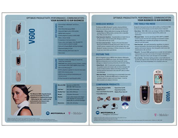 MOTOROLA SPEC SHEET